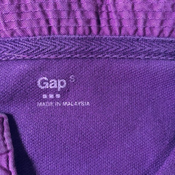 GAP KIDS purple polo size S (6/7) - Picture 3 of 7